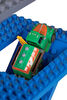 Strictly Briks - Big Briks - 1 Trap and Gap Baseplate - 1625" x 1375" - 26 x 22 Pegs - Blue