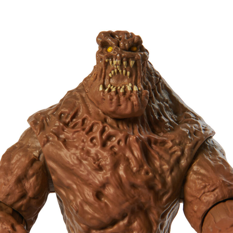 DC Comics, Figurine articulée Clayface avec 2 accessoires mystère, 10 cm