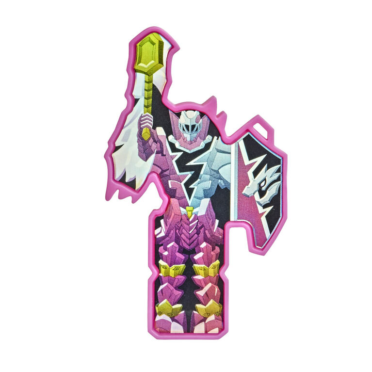 Power Rangers Dino Fury, figurine articulée Ranger rose