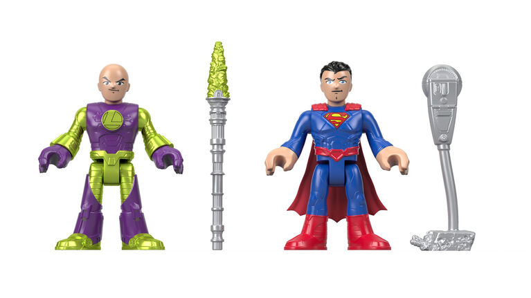 Fisher-Price Imaginext DC Super Friends Superman & Lex Luthor - English Edition