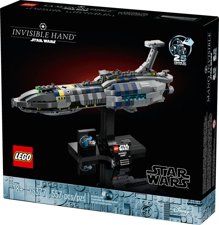 Ensemble de construction LEGO Star Wars La Main Invisible 75377