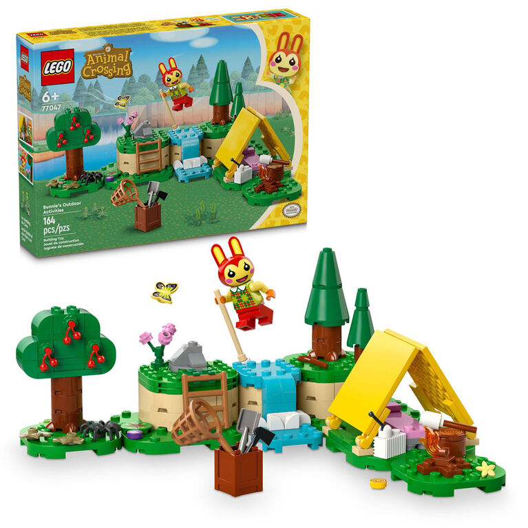 LEGO Animal Crossing Bunnie's Outdoor Activities Video Game Toy 77047