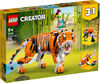 LEGO Creator 3in1 Majestic Tiger 31129 Building Kit (755 Pieces)