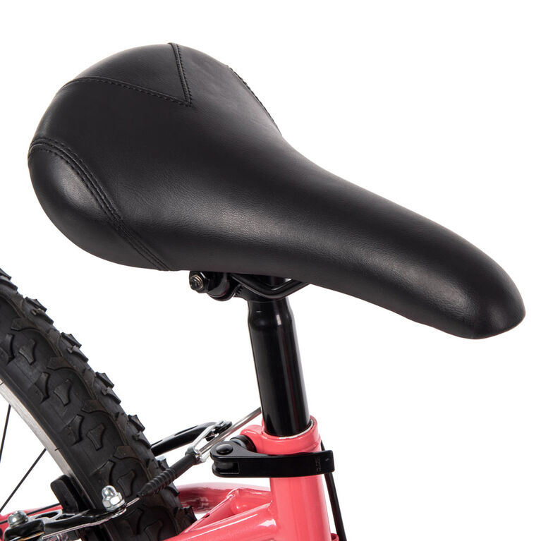 Vélo de montagne, Incline de Huffy, 24 pouces, 18 vitesses pour femmes avec suspension avant, Corail - Notre exclusivité
