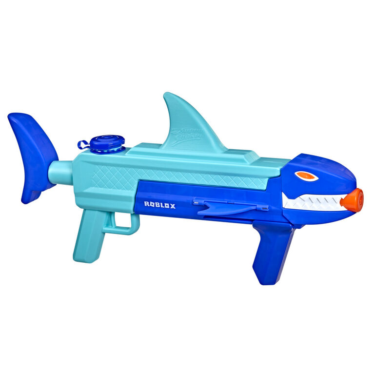 Nerf Super Soaker, blaster à eau Roblox SharkBite: SHRK 500 - Notre exclusivité