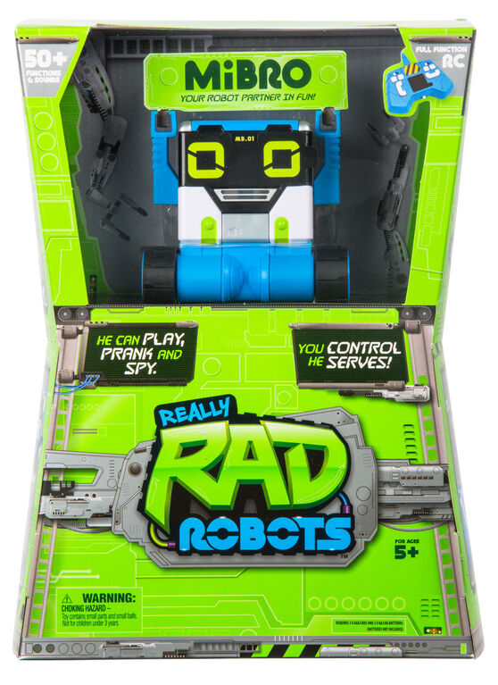 Real Rad Robots R/C Robot - English Edition