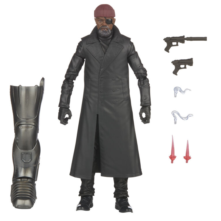 Hasbro Marvel Legends Series Nick Fury, Secret Invasion Marvel Legends Action Figures, 6 Inch