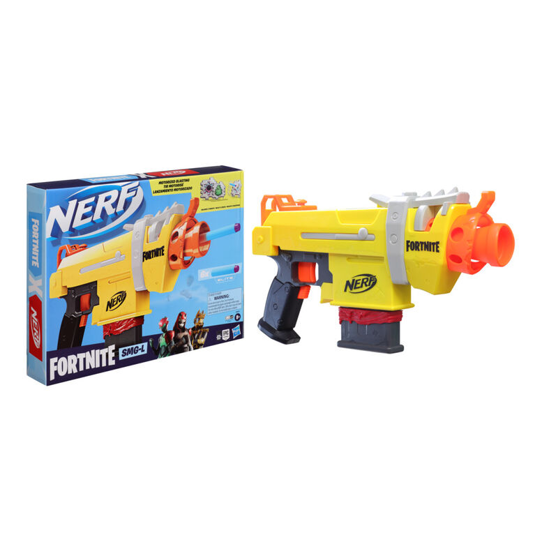 Nerf - pistolet et flechettes Nerf Fortnite Officielles jaune orange - Jeux  d'adresse - Rue du Commerce