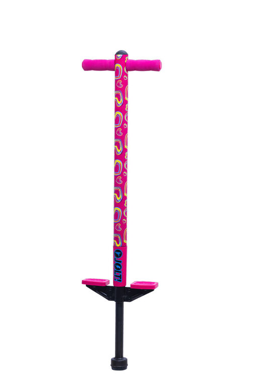 Jolt Pogo Stick - Pink Hearts