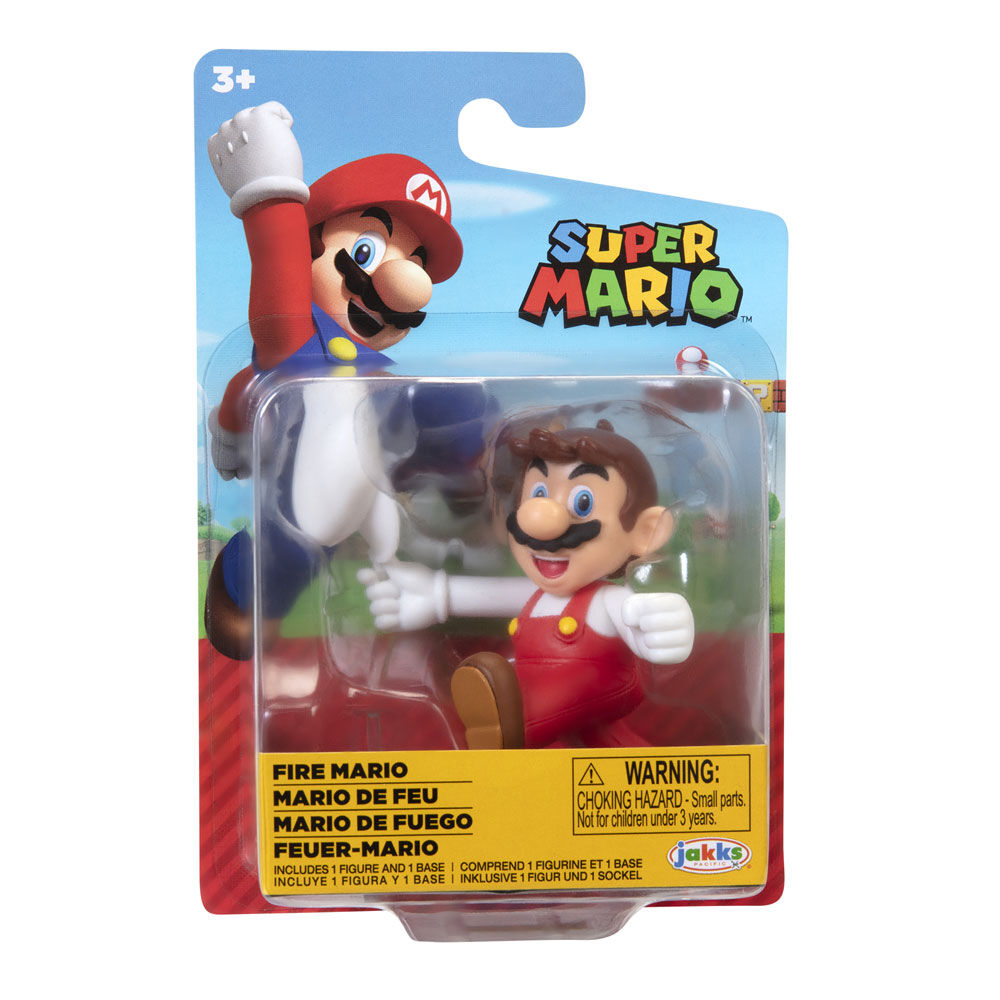 Nintendo 2.5" Limited Articulation Wave 26 - Fire Tipping Hat Mario