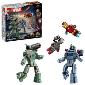 LEGO Marvel Iron Man & War Machine vs. Hammer Drones Building Toy for Boys & Girls, Ages 7+ - 76320