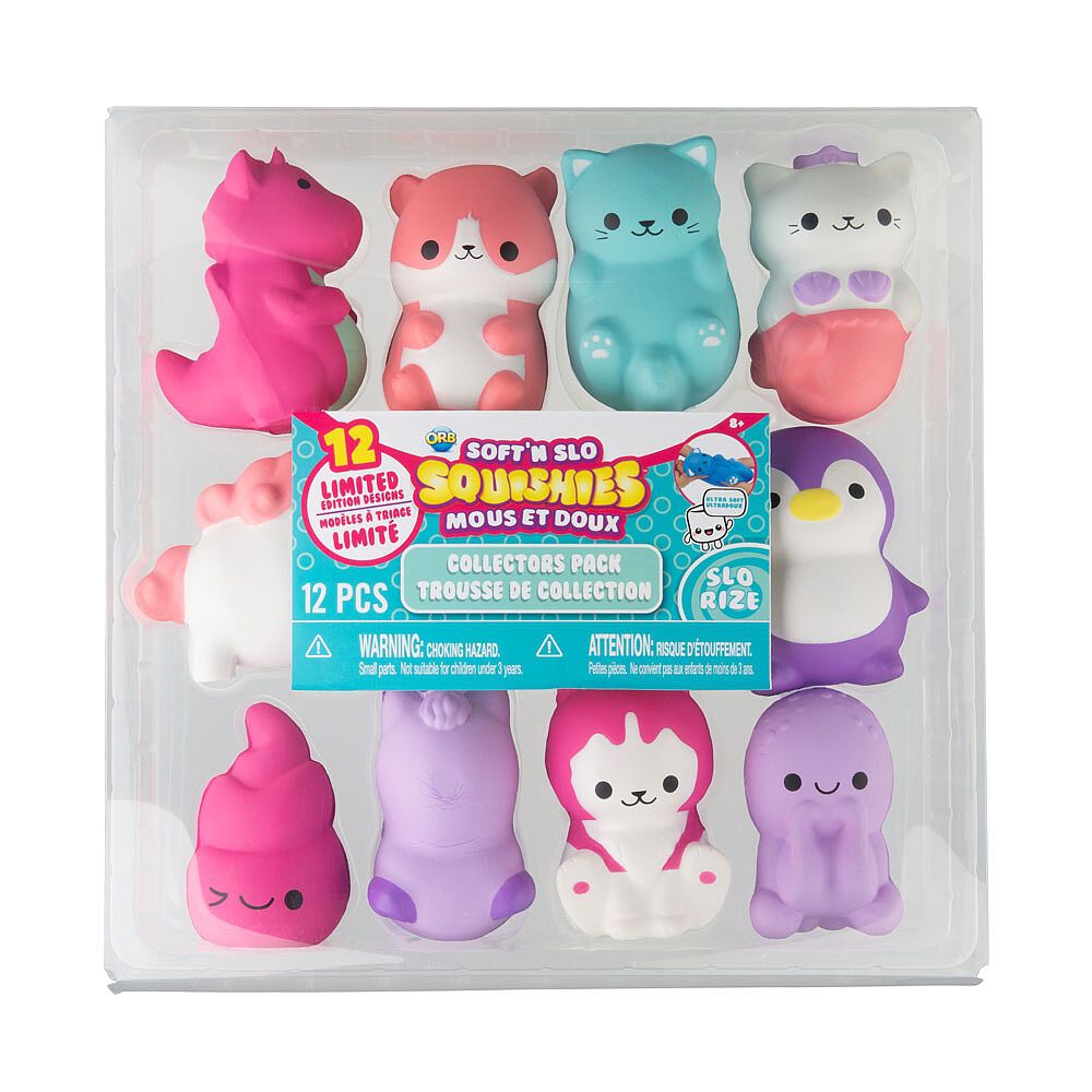 Soft N Slo Squishies Collectors Pack 12 Limited Edition Soft’N Slo Gift by ORB 