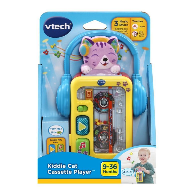 VTech Kiddie Cat Cassette Player - English Edition