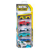 Metal Machines Voiture De Course 5 Pack.