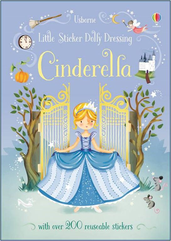 Little Sticker Dolly Dressing Fairytales Cinderella - English Edition ...
