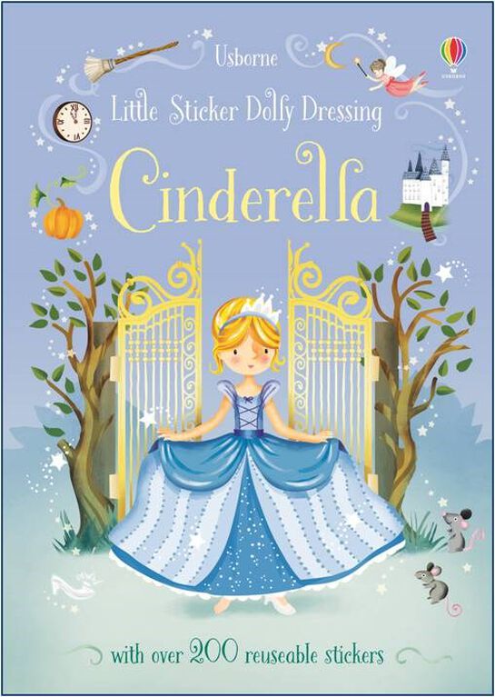 Little Sticker Dolly Dressing Fairytales Cinderella - English Edition