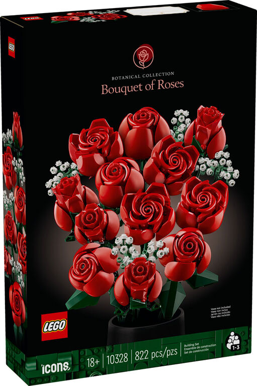 LEGO Icons Le bouquet de roses Ensemble de construction 10328