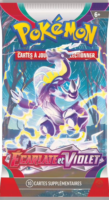 Booster et protège-cartes Écarlate et Violet Pokémon - Édition française