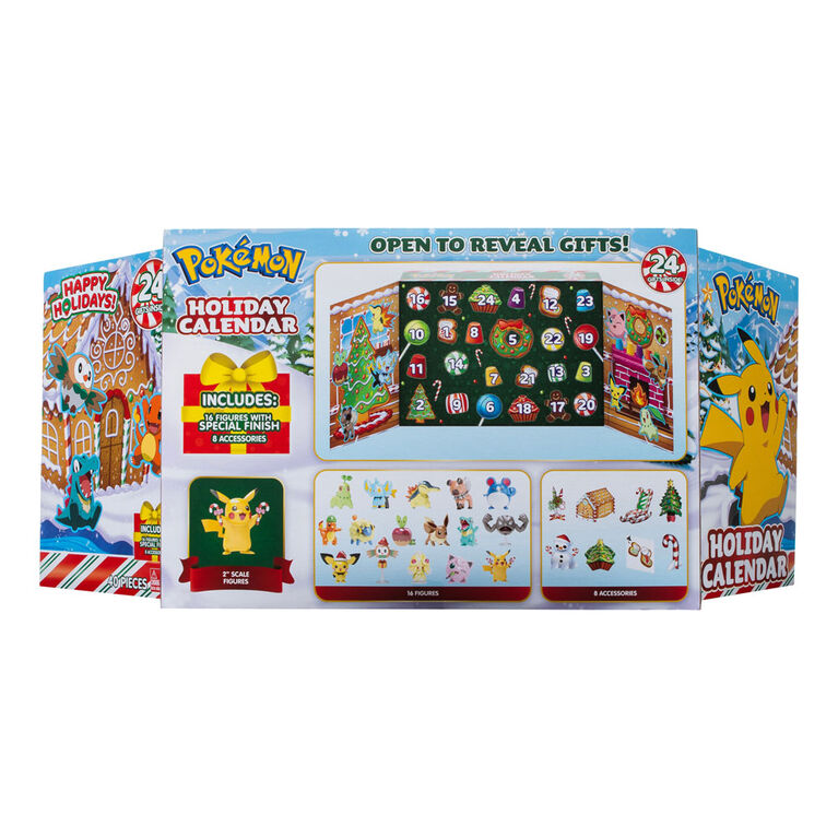 Calendrier des Fêtes Pokémon 2023, paquet de 24