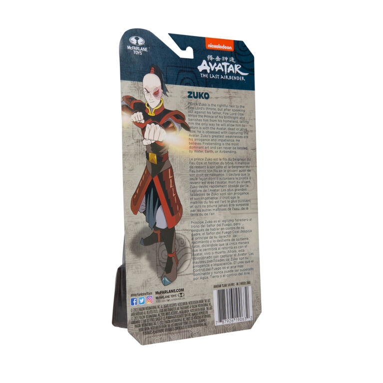 AVATAR: THE LAST AIRBENDER - 5 INCH FIGURE: ZUKO