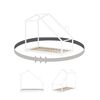 Ohana Toddler House Bed Playroom White