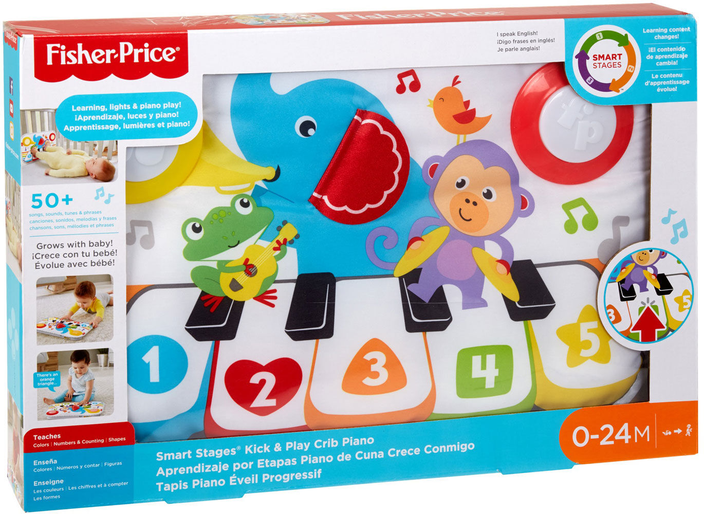 Fisher price smart stages 2025 kick and play piano