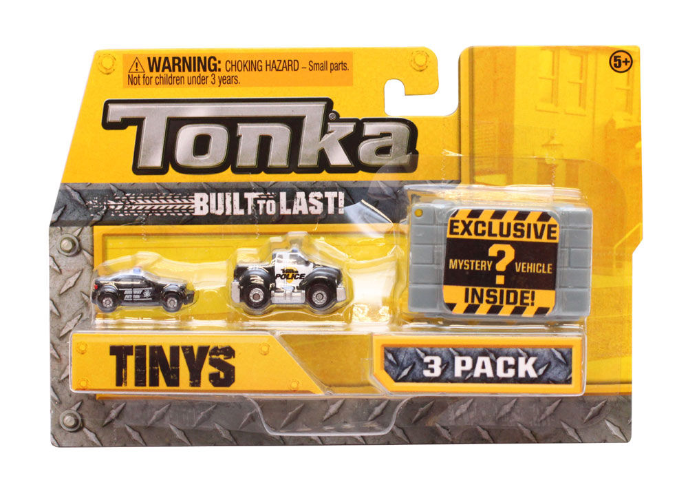 Tonka Tiny 3 Pack Police