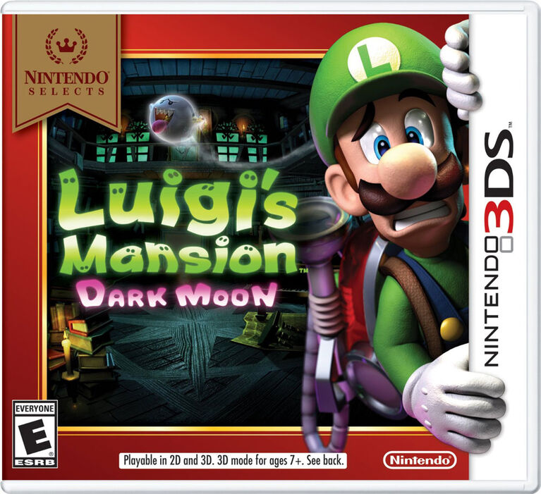 Nintendo 3DS - Nintendo Selects - Luigi's Mansion