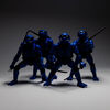 4 Pack 5" Midnight Turtles Action Figures - Teenage Mutant Ninja Turtles Limited Edition