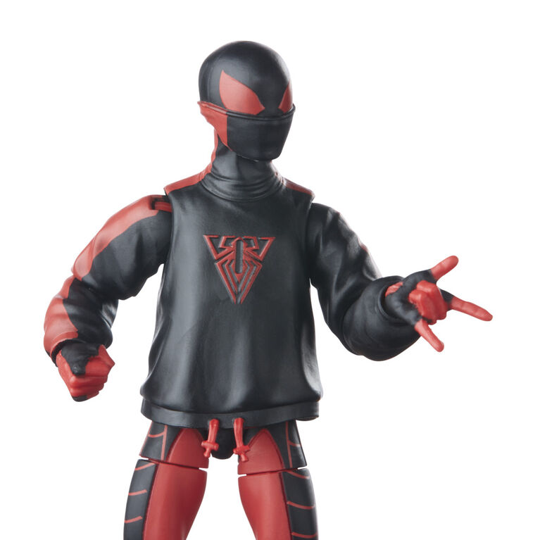 Hasbro Marvel Legends Series, Miles Morales Spider-Man, figurine de collection Spider-Man Legends de 15 cm