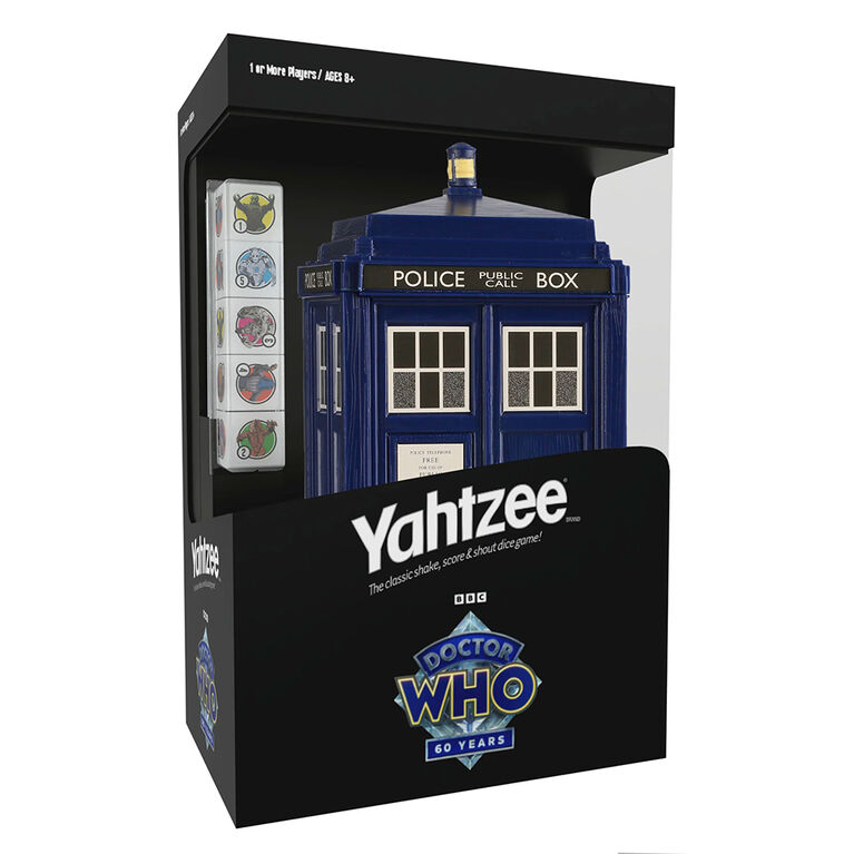 USAopoly YAHTZEE: Doctor Who TARDIS 60th Anniversary - English Edition