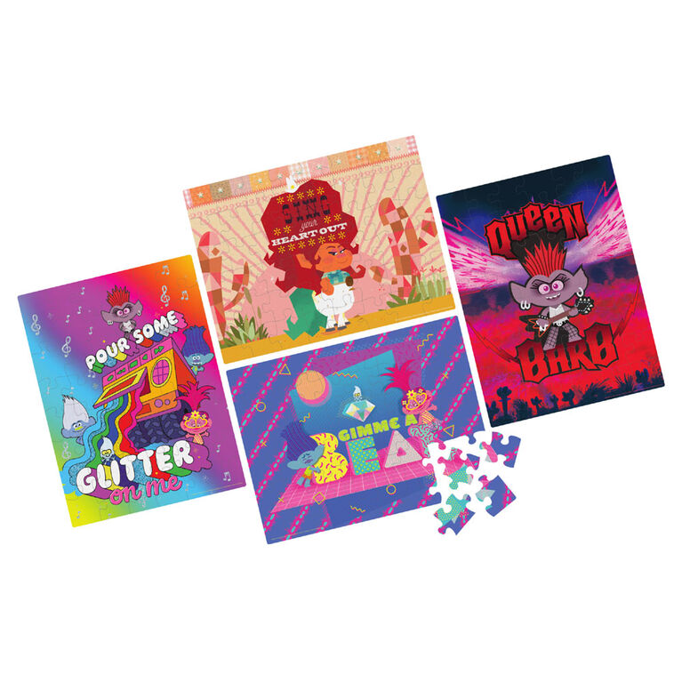Trolls, Coffret de 4 puzzles