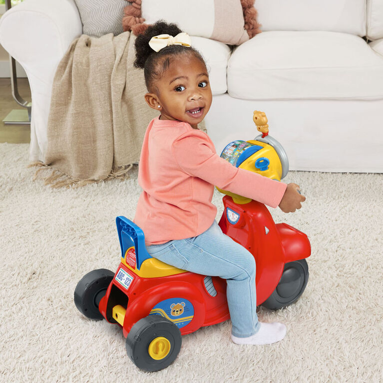 VTech Porteur scooter interactif 2 en 1 - Édition anglaise