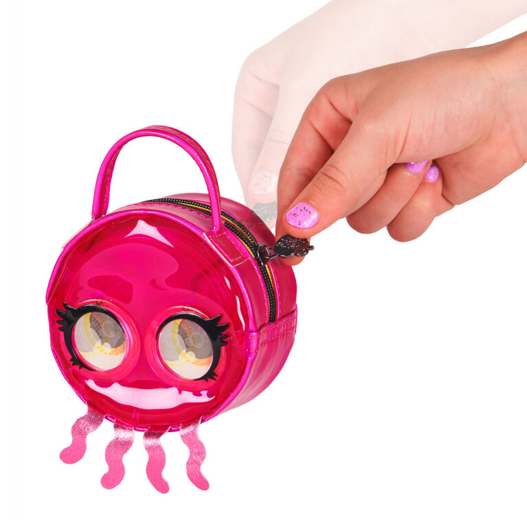 Purse Pets Micros, Jelly J Jellyfish Stylish Small Purse with Eye Roll Feature