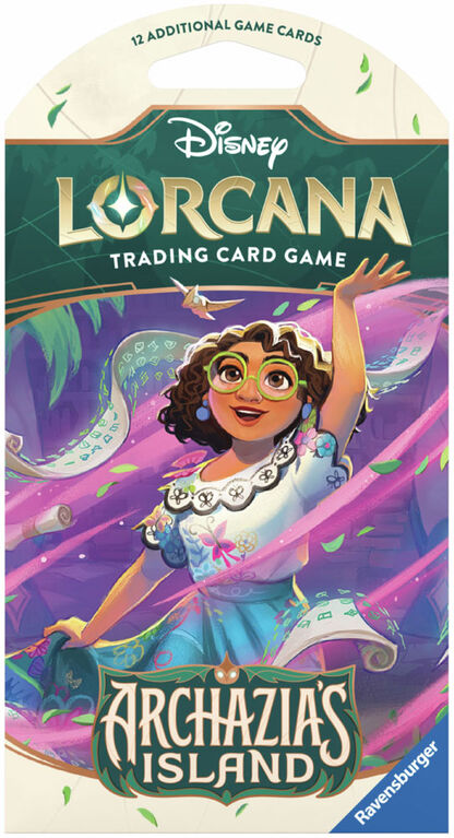 Ravensburger Disney Lorcana TCG: Archazia's Island Assorted Single Booster Pack (12 Cards) - English Edition