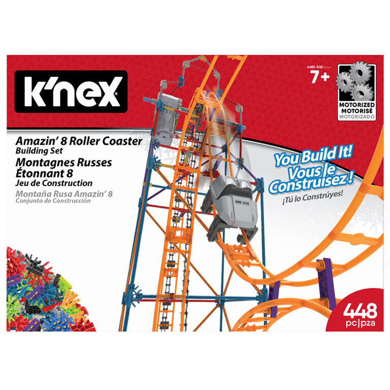 Amazin' 8 Roller Coaster Building Set