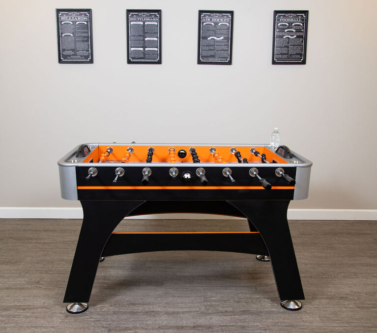 Trailblazer 56 Inch Foosball Table - Orange and Black