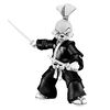 Teenage Mutant Ninja Turtles (Cartoon) - 7" Scale Action Figures - Usagi Yojimbo Noir & Blanc Figure - Édition anglaise - Notre exclusivité