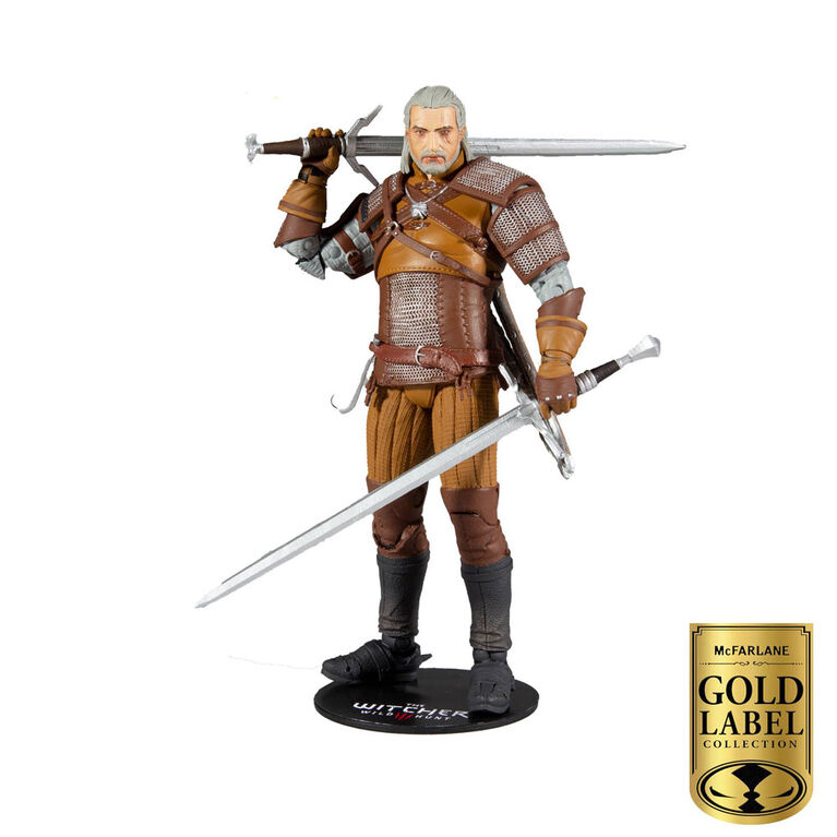 McFarlane Gold Label Collectors Series: Witcher - Geralt Figure - R Exclusive