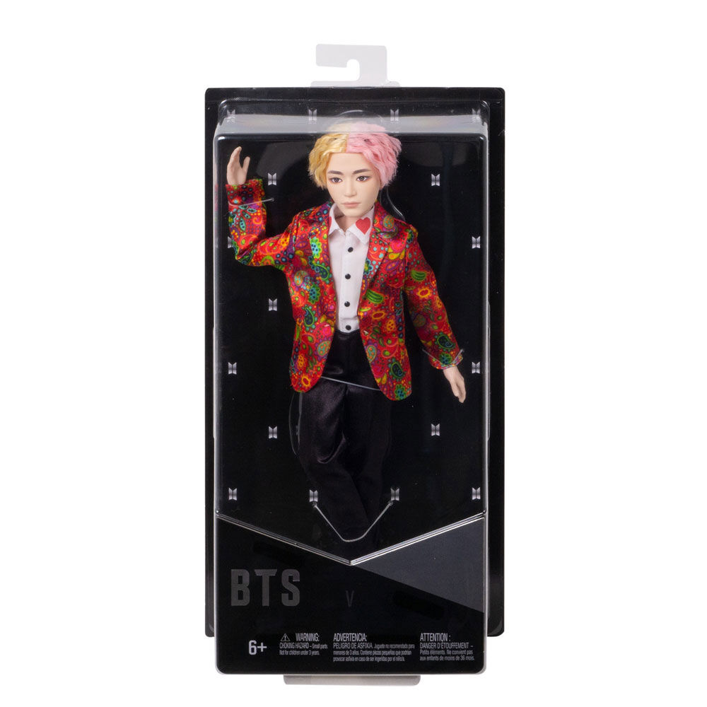 bts v doll mattel