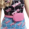 Barbie Fashionistas Doll #202 with Wavy Blond Hair, Girl Power Dress and Accessories