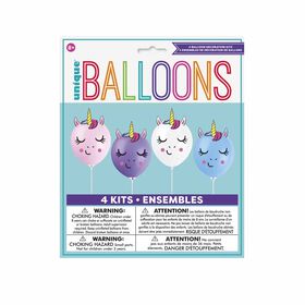4 12 ``Faites Vos Propres Ballons Licorne