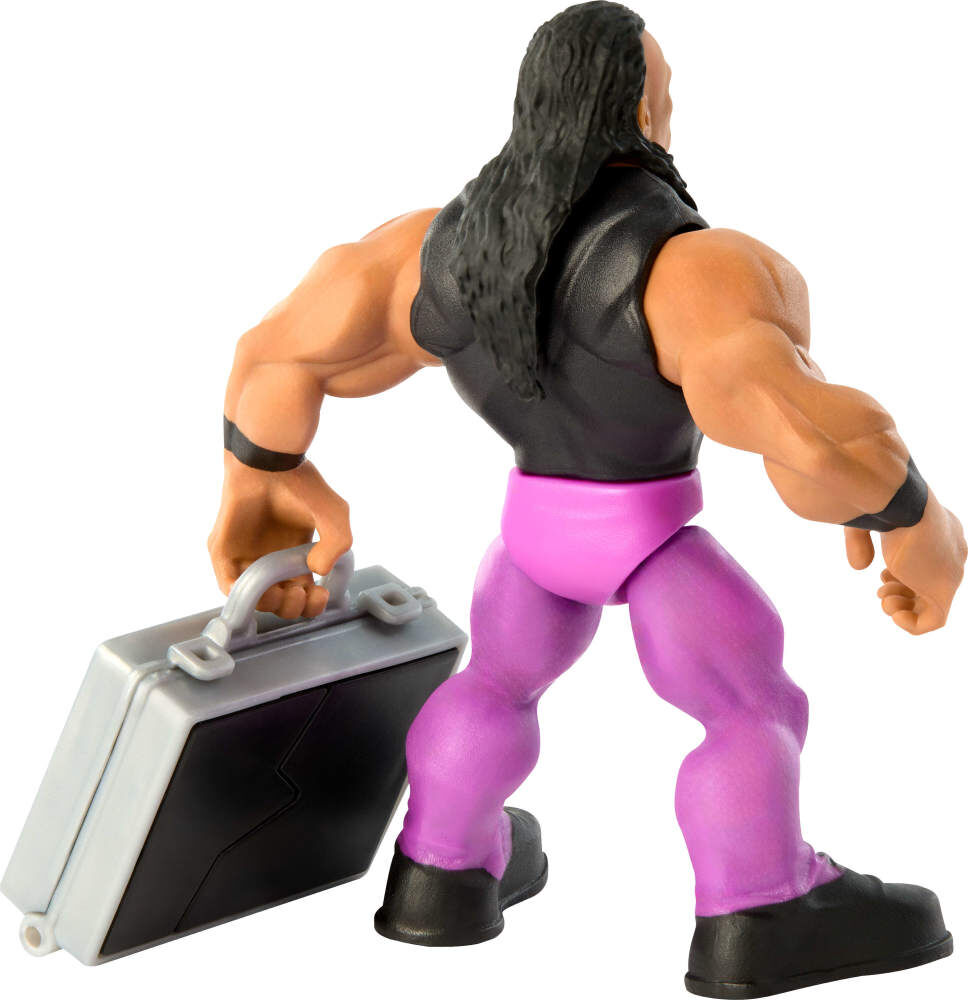 WWE Knuckle Crunchers Damian Priest Action Figure & Accessories, Bone-Crunching Movement, 3.25-inch