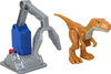Imaginext Jurassic World Dominion Atrociraptor 'Tiger' Dinosaur Toy