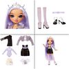 Rainbow Vision Rainbow High Royal Three K-pop - Tiara Song (Purple Lilac) Fashion Doll