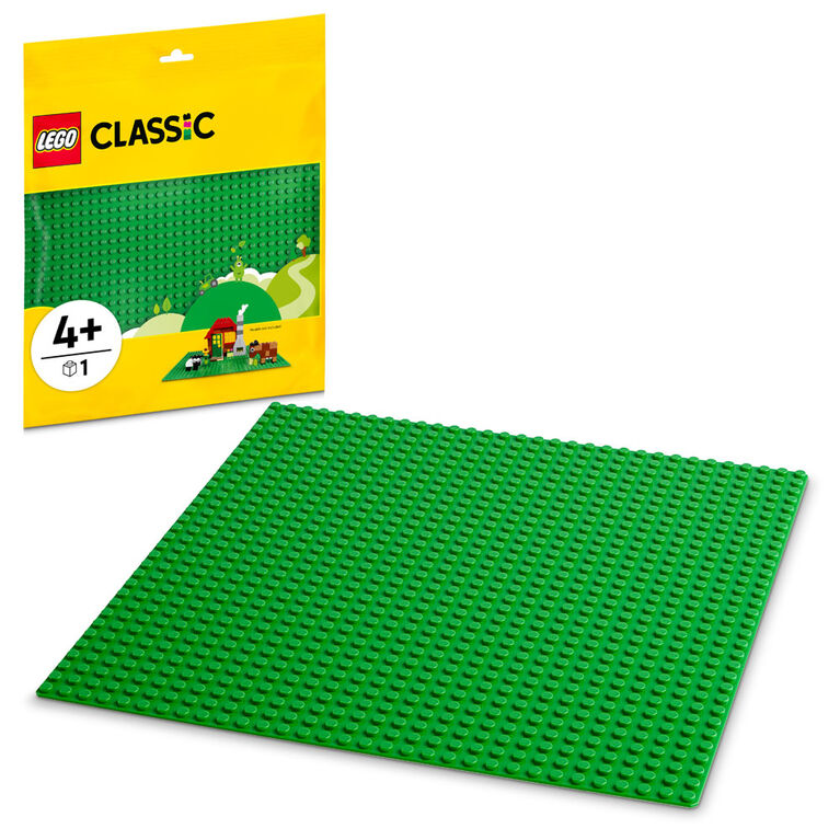 LEGO Classic Plaque de base verte 11023; Ensemble de construction pour  enfants (1 pièce)