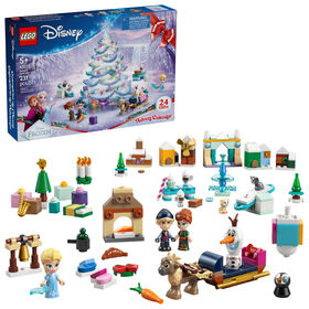 LEGO Disney La Reine des Neiges Le Calendrier de l'Avent 2025, Jouet Fantastique, Ensemble de Construction avec Personnages de Film 43273