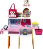 Barbie Doll and Pet Boutique Playset with 4 Pets and Accessories
