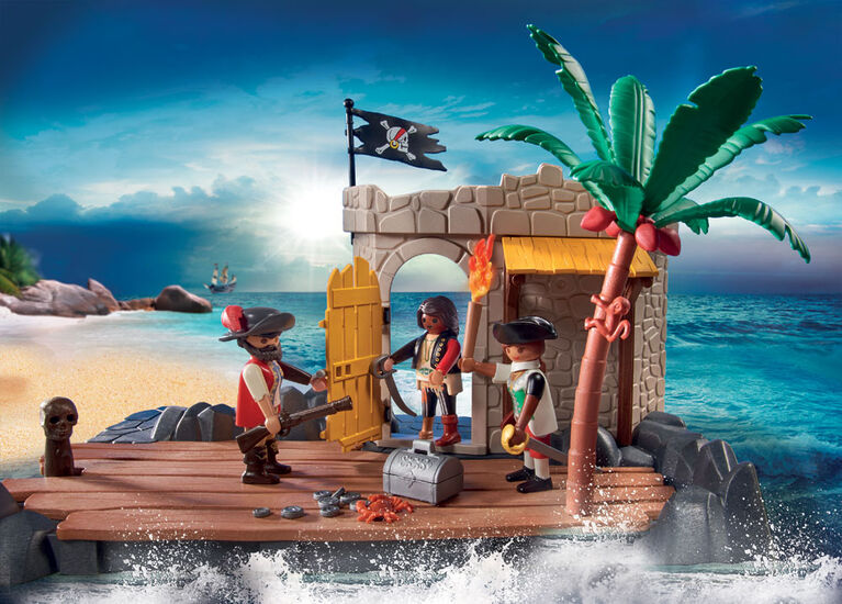 Playmobil - My Figures: Pirates' Island