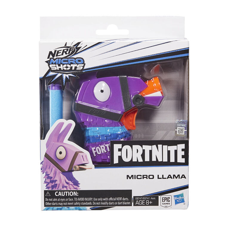 Fortnite Llama Nerf MicroShots Dart-Firing Toy Blaster